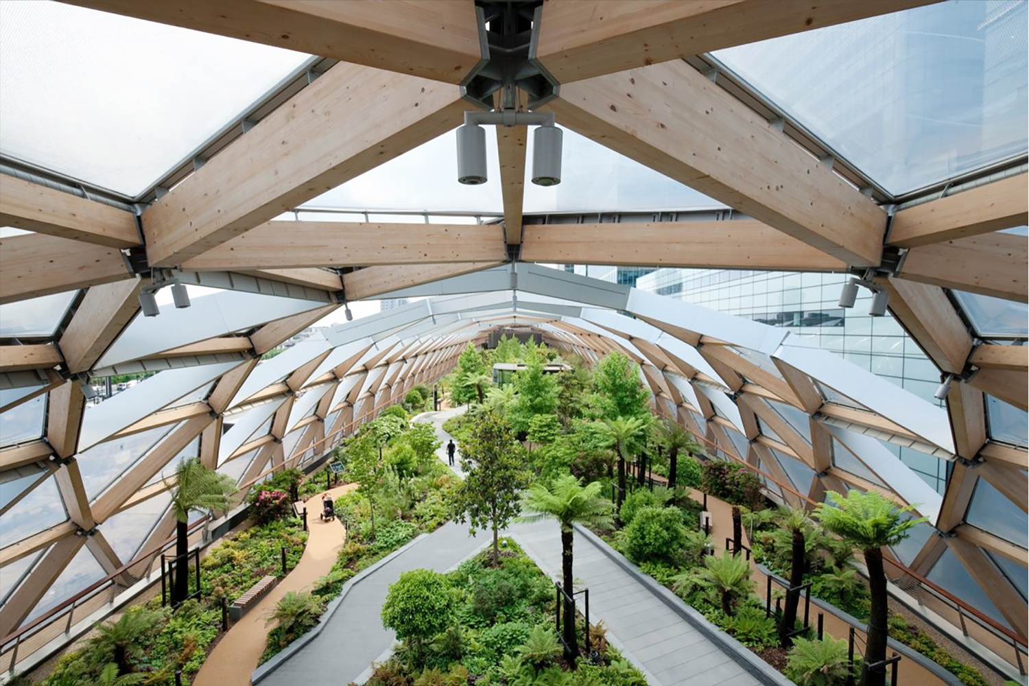  Krovni vrt Crossrail Place Roof Garden