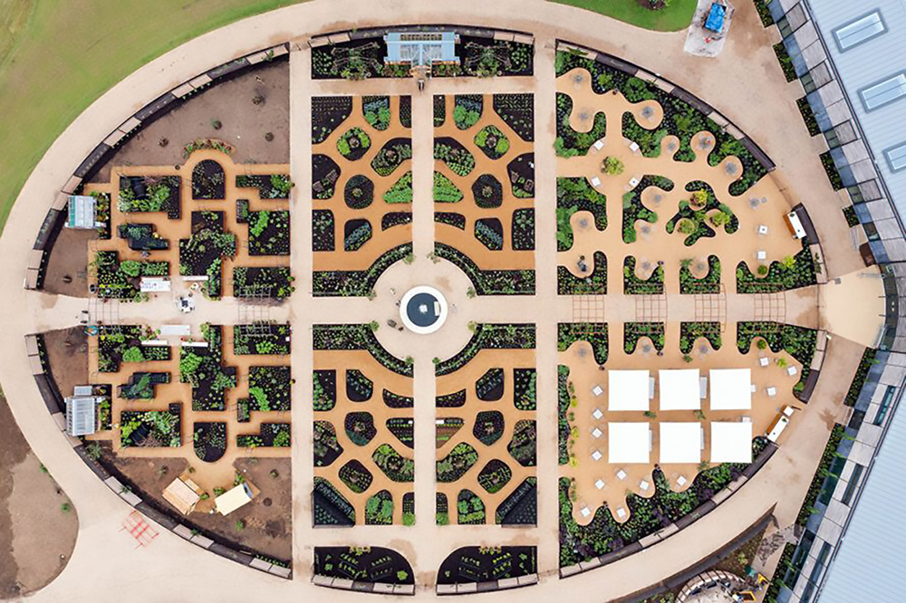 RHS Hilltop prepares to open at RHS Garden Wisley Surrey 22 June 2021 15 RHS Oliver Dixon 889x592