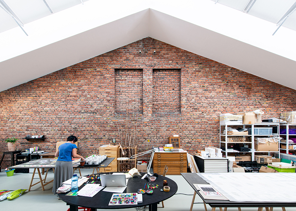 08 Wagenhallen Stuttgart Atelierraum KunstvereinATELIER BRÜCKNER Michael Reiner 300dpi